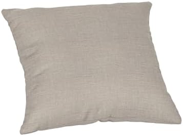 TRP Reversible Square Throw Pillow 20x20 Inches Silver Gray Grey