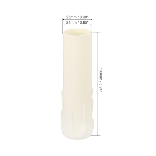 PATIKIL 25x100mm Candle Socket Covers 10 Pack