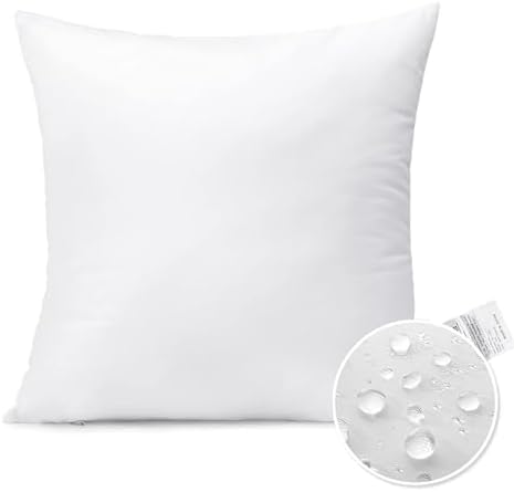 OTOSTAR Outdoor Waterproof Pillow Insert 16x16 Inch