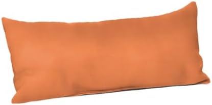TRP Rectangle Lumbar Throw Pillow Orange Tangerine