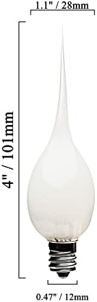 Creative Hobbies 6-Pack Incandescent Candle Light Bulbs