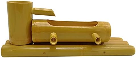 Bamboo Fountain Outdoor Garden Decoration with Water Pump