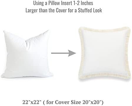 Hofdeco Premium Throw Pillow Insert 22x22