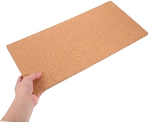 Frameless Cork Bulletin Board for Notes and Photos