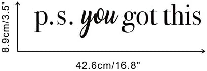 Iarttop You Got This Wall Decal Black