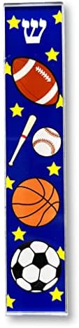 Childrens Mezuzah Scroll Case Acrylic Aluminum