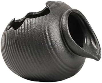 Waterfall Fountain Jar Ceramic Pot for Garden Tabletop Decoration