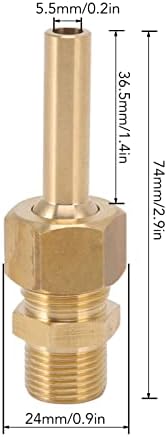 Pyhodi 4 Pcs Copper Water Fountain Nozzle Heads