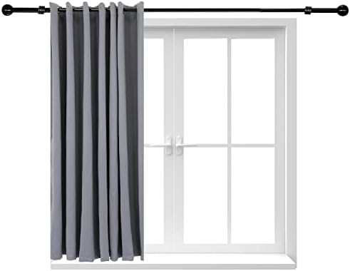Sunnydaze 101 x 83 Inch Blackout Curtain with Grommet Top and Tieback
