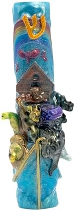 Handmade Noahs Ark Mezuzah Case for Jewish Boys and Girls Room