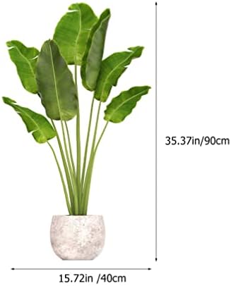 VOSAREA 3D Potted Plant Wall Decals Removable DIY Art