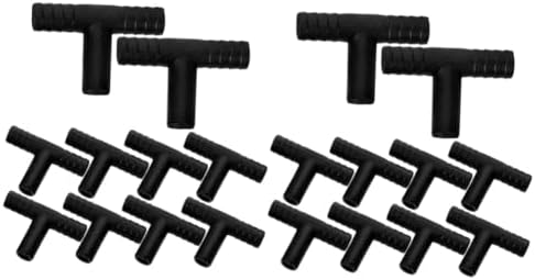 PRETYZOOM 20pcs Water Fountain Splitter Adapter for DIY