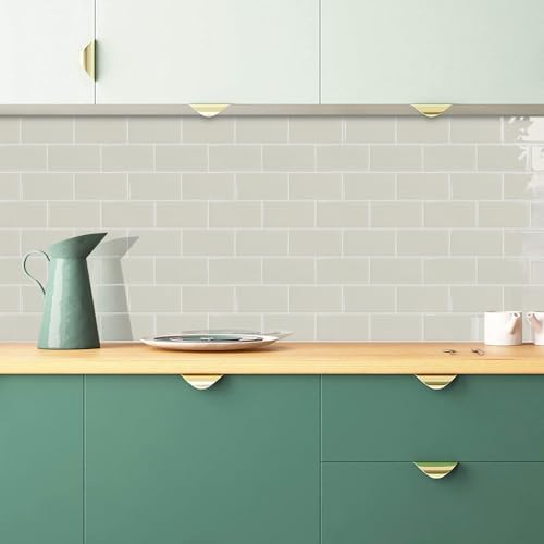 STICKGOO 10-Sheet Subway Tile Peel and Stick Backsplash