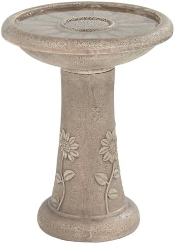 John Timberland Missy Fleur Birdbath Fountain
