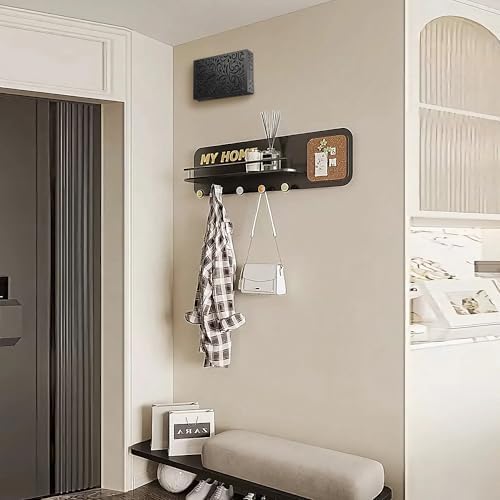 Black Decorative Doorbell Cover Box with Weather Protection