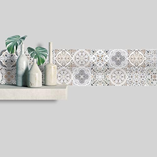 4x4in Peel and Stick Tile Stickers 25 PCS Backsplash Decals