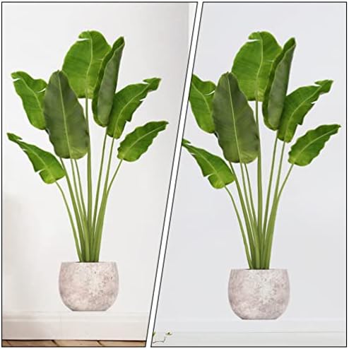 VOSAREA 3D Potted Plant Wall Decals Removable DIY Art