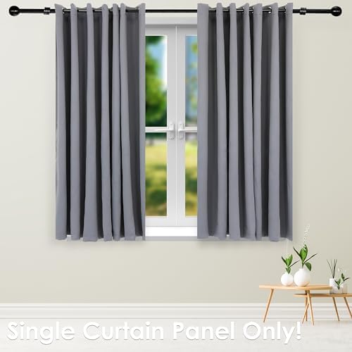 Sunnydaze 101 x 83 Inch Blackout Curtain with Grommet Top and Tieback