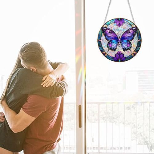 Acrylic Rainbow Sun Catcher Window Hanging Decor