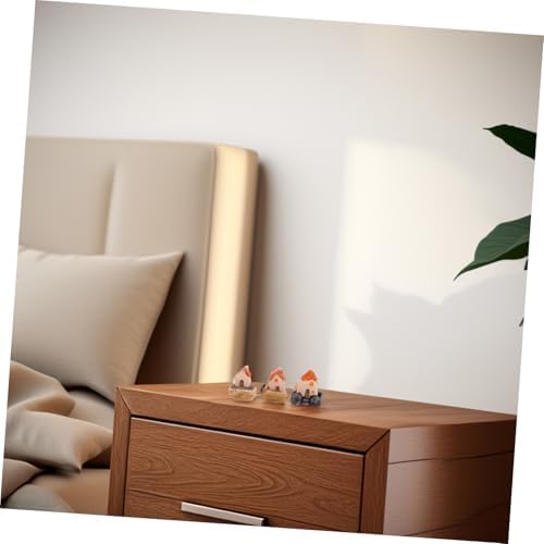 Zerodeko 3Pcs Miniature Garden House for Bonsai Terrarium Decor