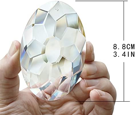 YU FENG 35in Crystal Prism Suncatcher for Windows