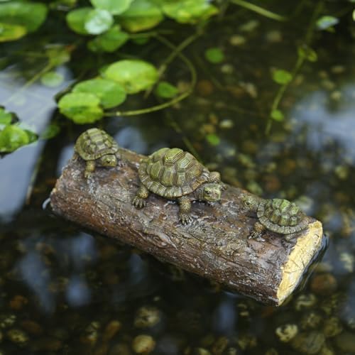 Generic Three Turtle Floating Sculptures Pond Decoration