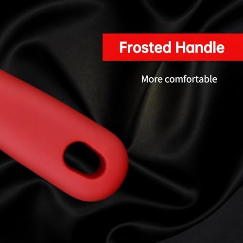 2Pcs Stainless Steel Scraper Set with Anti-Slip Handles