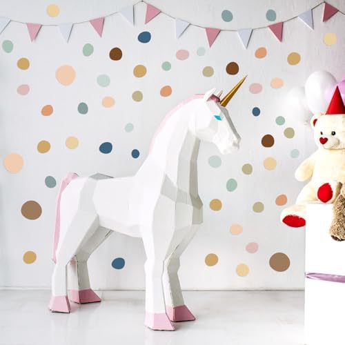 15 Sheet 300 Pcs Irregular Polka Dots Boho Wall Decals