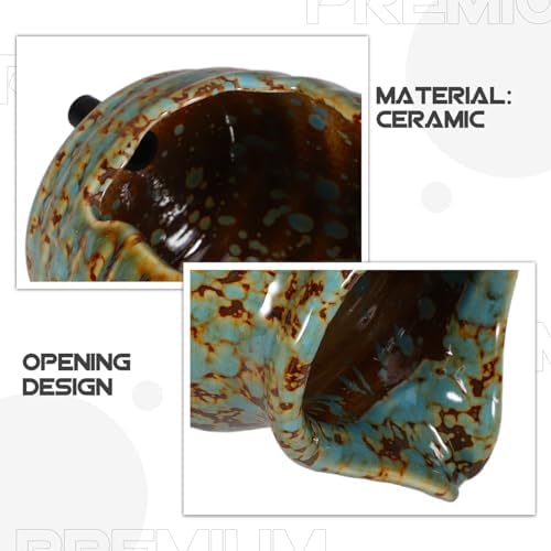 GANAZONO Ceramic Waterfall Jar Fountain Decor