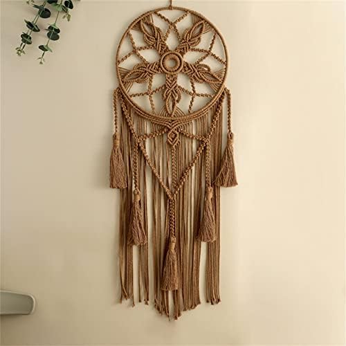 Handmade Dream Catcher Tapestry with Tassels 12x32 Inch
