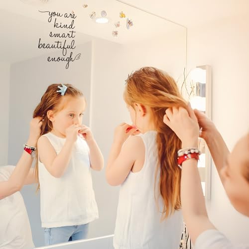 Bathroom Mirror Affirmation Decor Vinyl Sticker