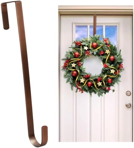 12 Inch Wreath Hanger for Front Door Hooks