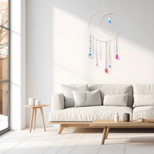 Artilady Crystal Dream Catcher Wall Decor