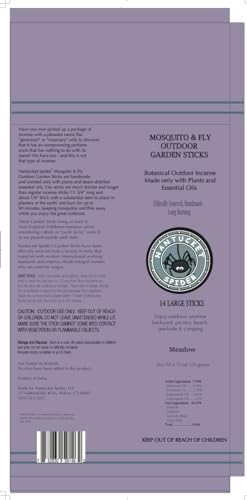 Nantucket Spider Mosquito Sticks and Holder 14-Pack