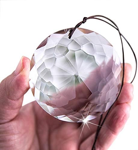HDCRYSTALGIFTS Hanging Crystal Suncatcher 75MM