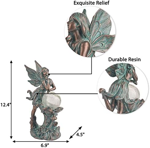 Fairy Garden Statues Outdoor Solar Light 124
