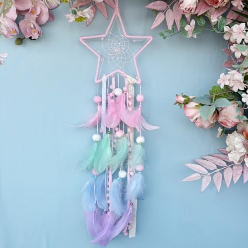 3 Pcs Sun Moon Star Dream Catcher Wall Decoration