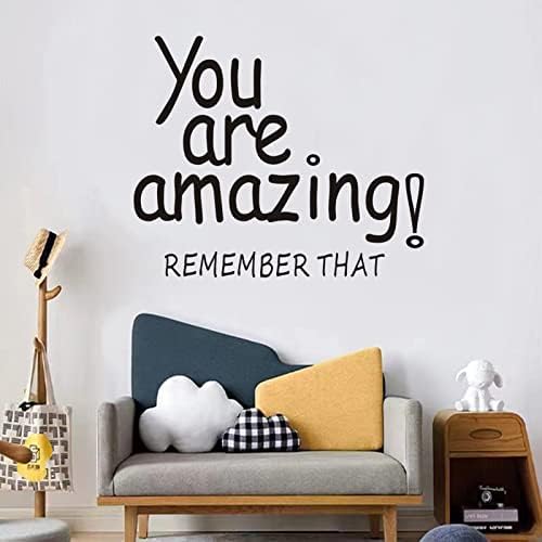 Inspirational Wall Stickers You Are Amazing 30x25