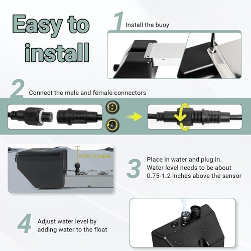 Toriexon Upgrade Ultrasonic Fogger with Buoy 6 Heads