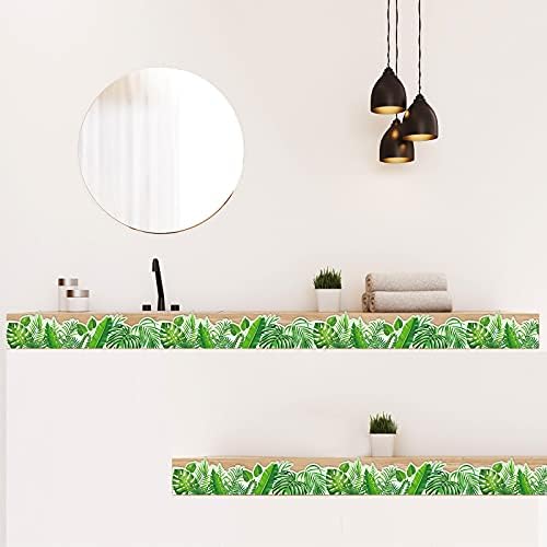 Boho Greenery Border Trim 39 ft Wall Decor