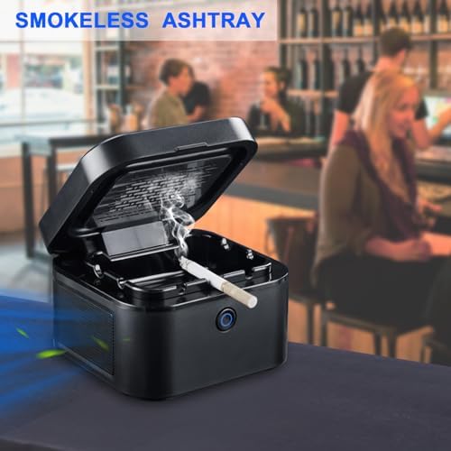 SHD Multifunctional Smokeless Ashtray with HEPA Filter