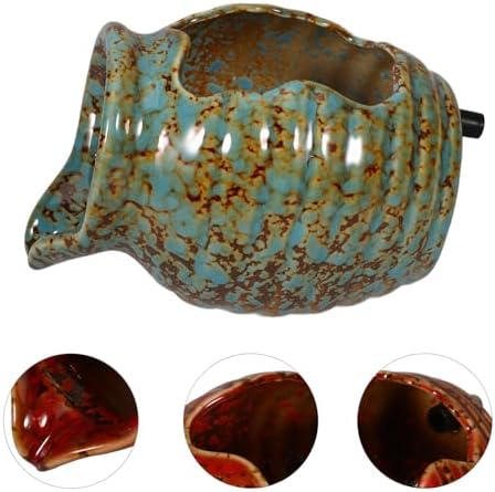 GANAZONO Ceramic Waterfall Jar Fountain Decor