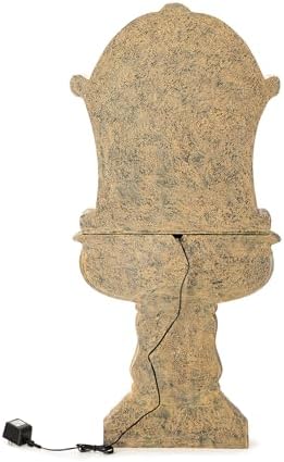 Glitzhome 49 Inch Wall Fountain with LED Light and Pump