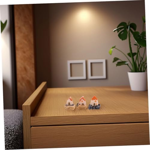 STOBAZA 6pcs Miniature Fairy House Decor Kit