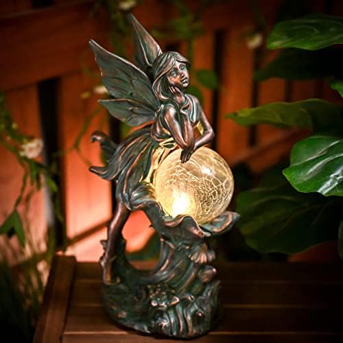 Fairy Garden Statues Outdoor Solar Light 124