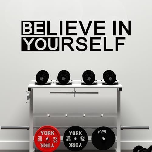 Believe in Yourself Motivational Wall Sticker 25x7