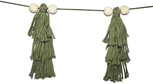 Boho Pastel Tassel Garland for Holiday Decor