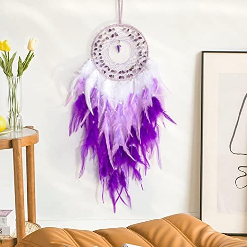 Purple Dream Catchers Handmade Wall Art