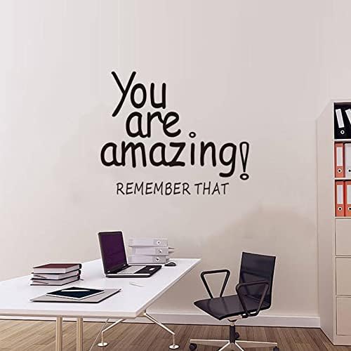 Inspirational Wall Stickers You Are Amazing 30x25