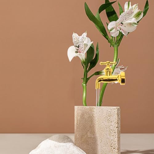 DOITOOL Floating Tap Water Fountain for Garden Tabletop Decor